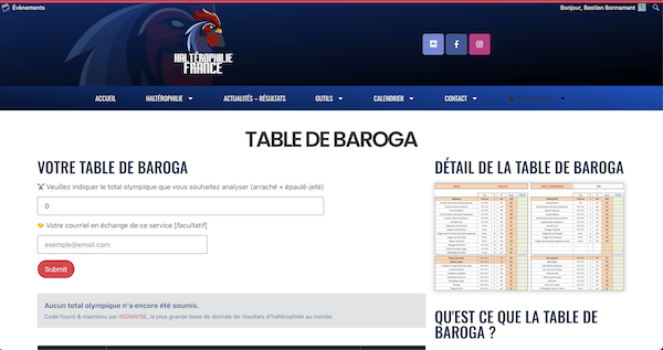 table de baroga